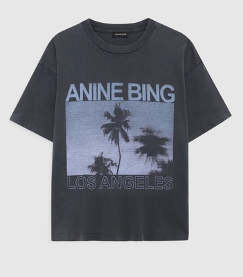 CAMISETA ANINE BING PALMS BLK